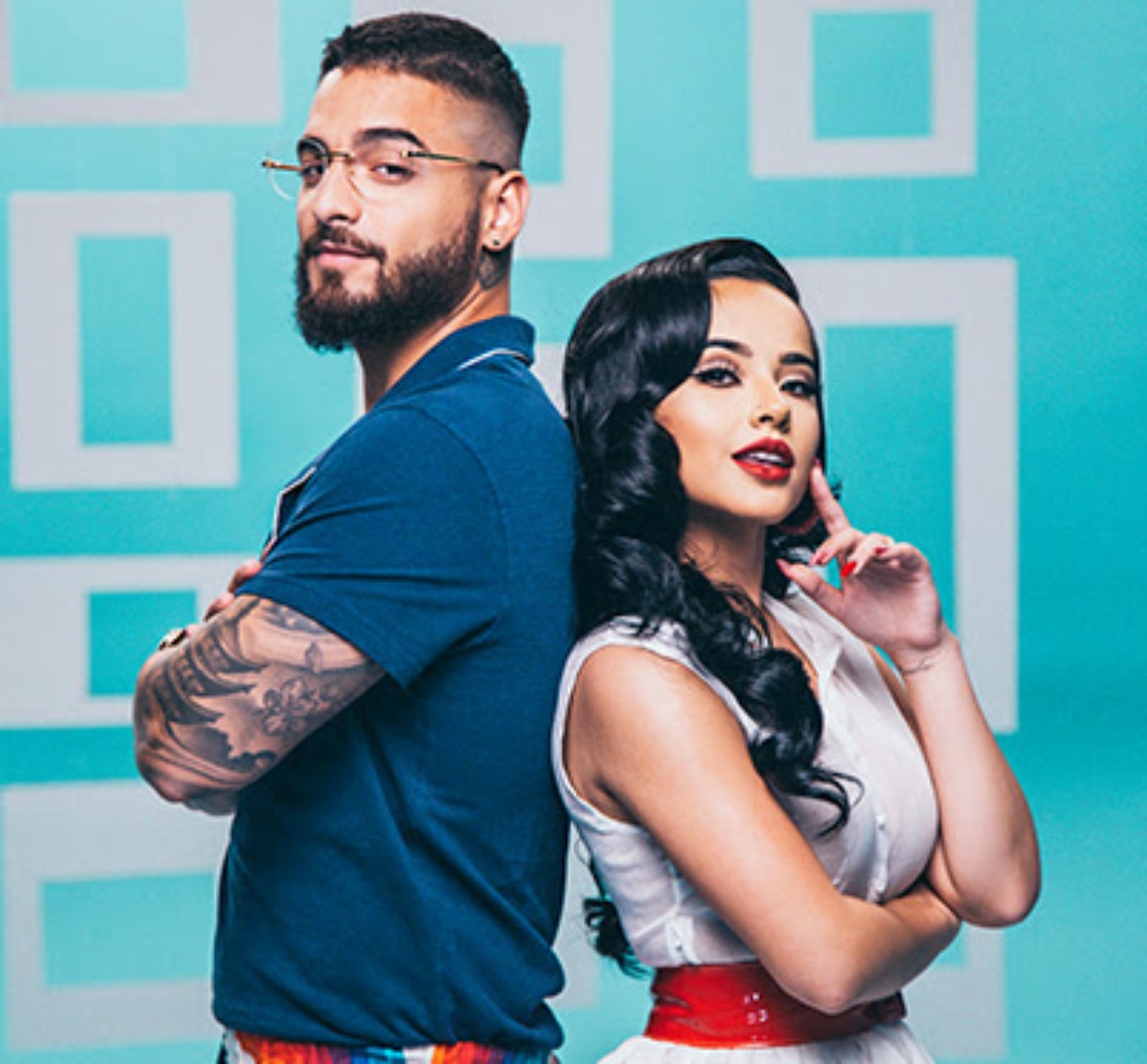 Maluma, Becky G, cantantes, Música, QuéOnnda