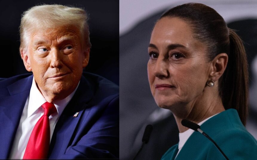 Claudia Sheinbaum, Donald Trump, Sheinbaum Trump, México EEUU, QuéOnnda