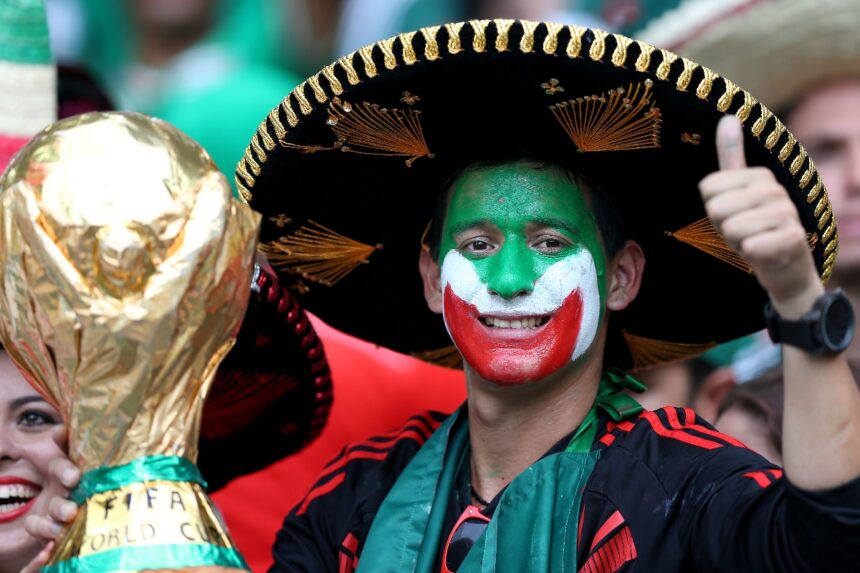 Mundial 2026 en México, Copa Mundial, Mundial 2026, mexicano con sombrero, QuéOnnda