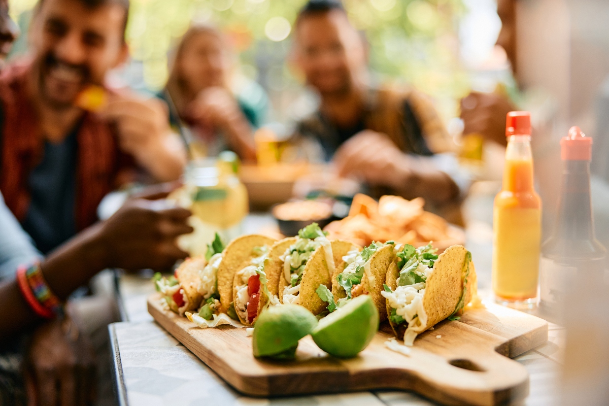 5 lugares favoritos de tacos de los hispanos en EE. UU.