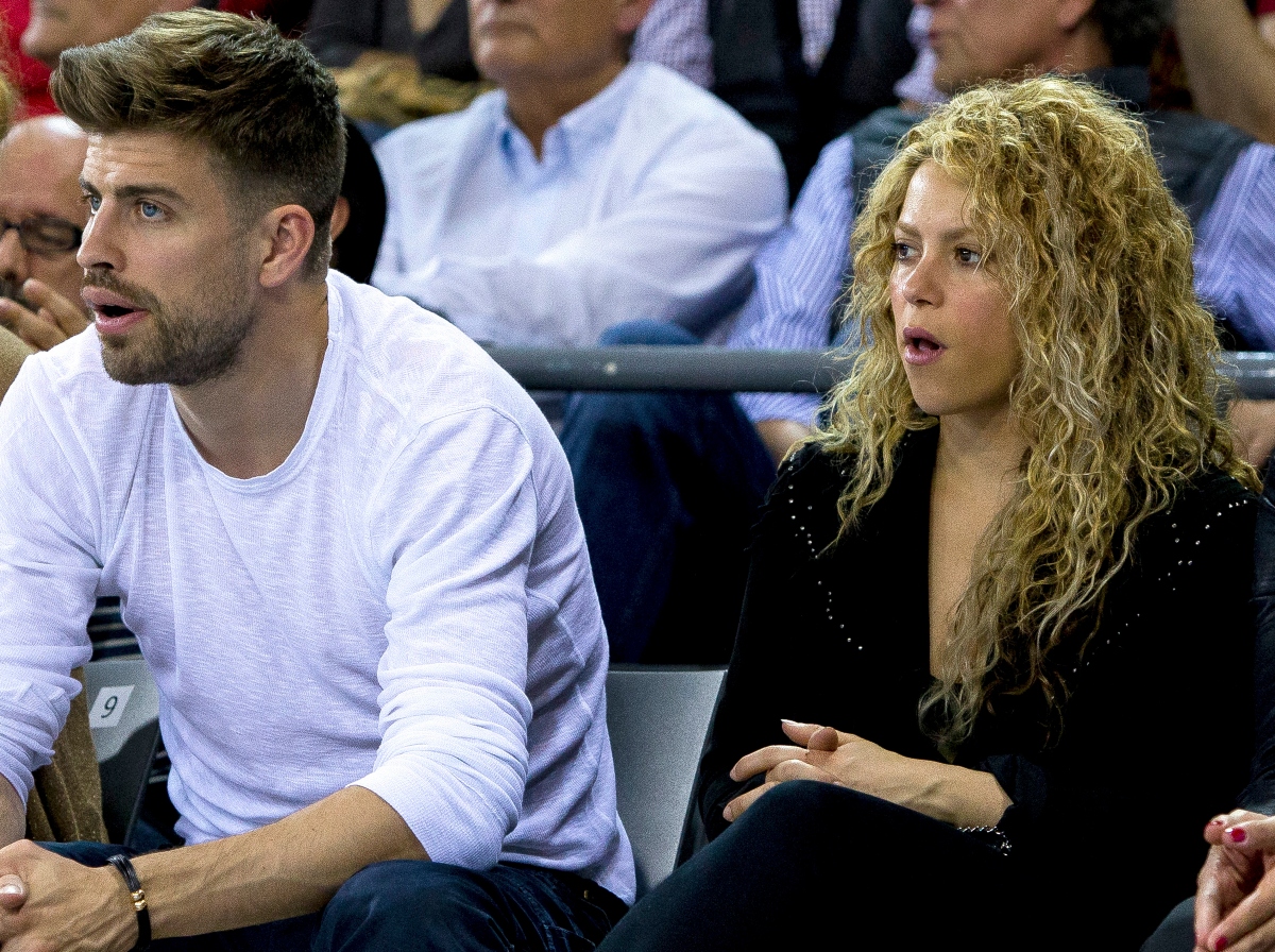 Piqué, Shakira, televisión