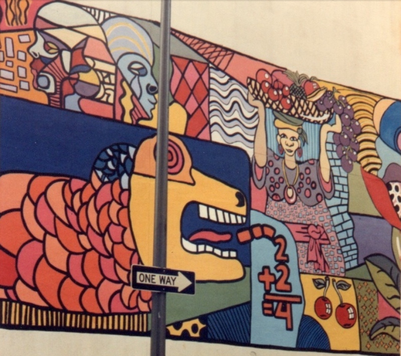 Mural de la Unidad, política