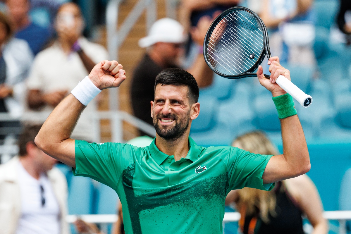 Djokovic brilla en Miami y se acerca a su título número 100