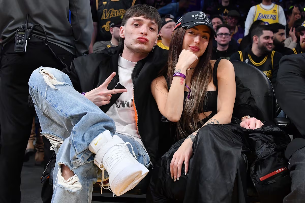 Peso Pluma, Nicki Nicole, pareja, famosos, QuéOnnda