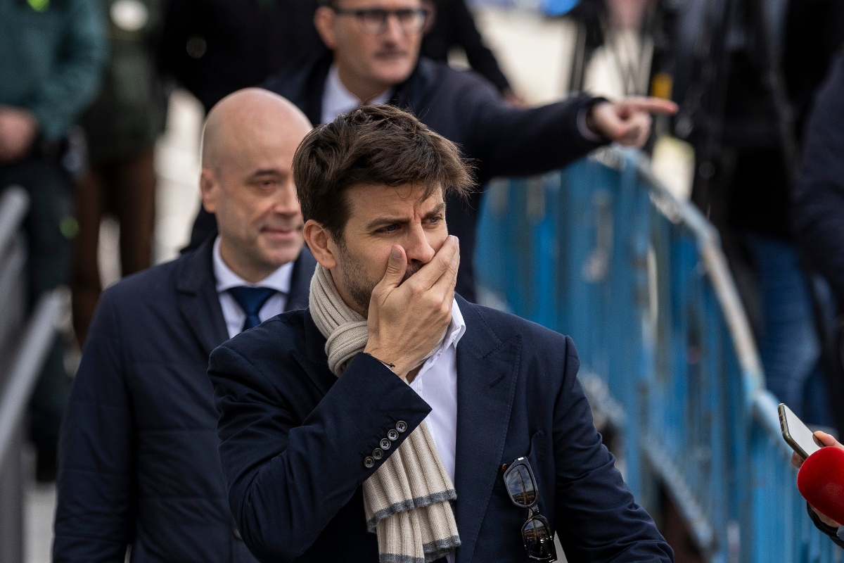 «Estoy sufriendo mucho»: Piqué comparece por el caso Supercopa