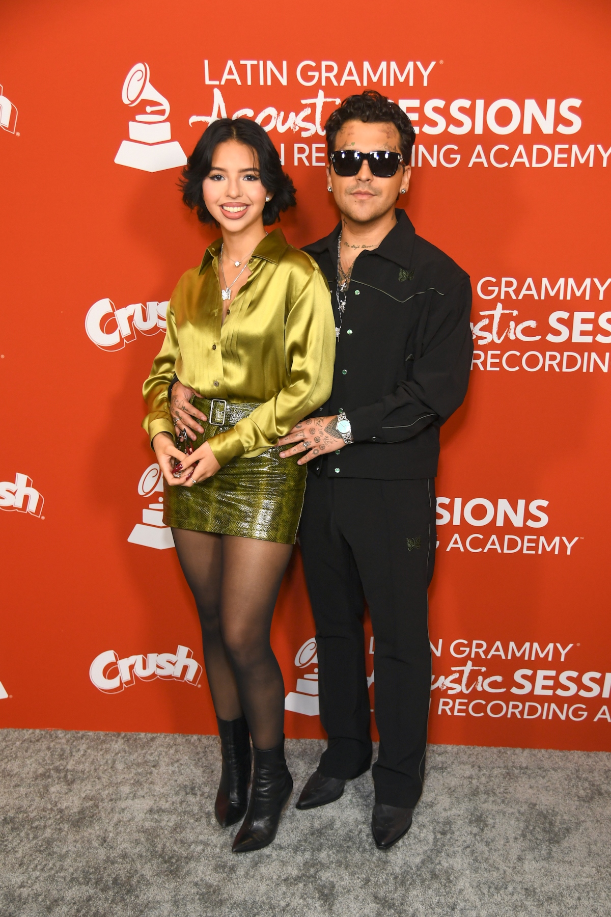 Ángela Aguilar, Christian Nodal, boda