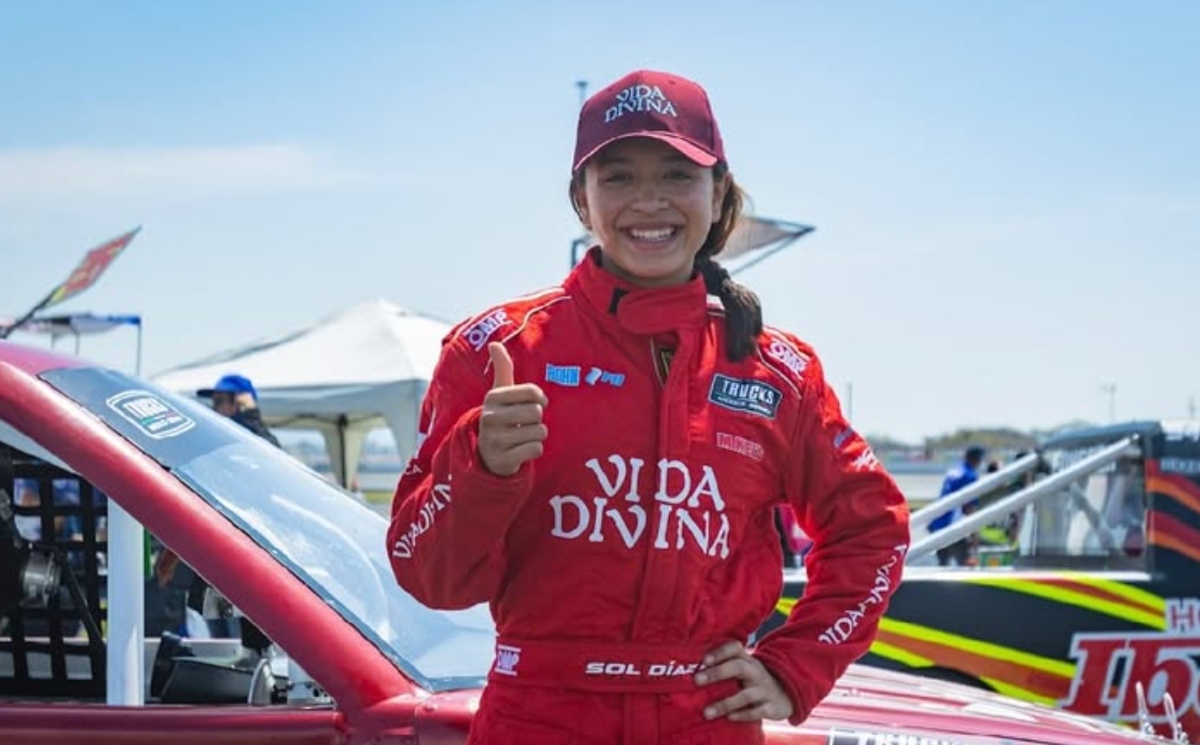 Sol Díaz, la piloto mexicana que acelera su futuro en NASCAR Trucks