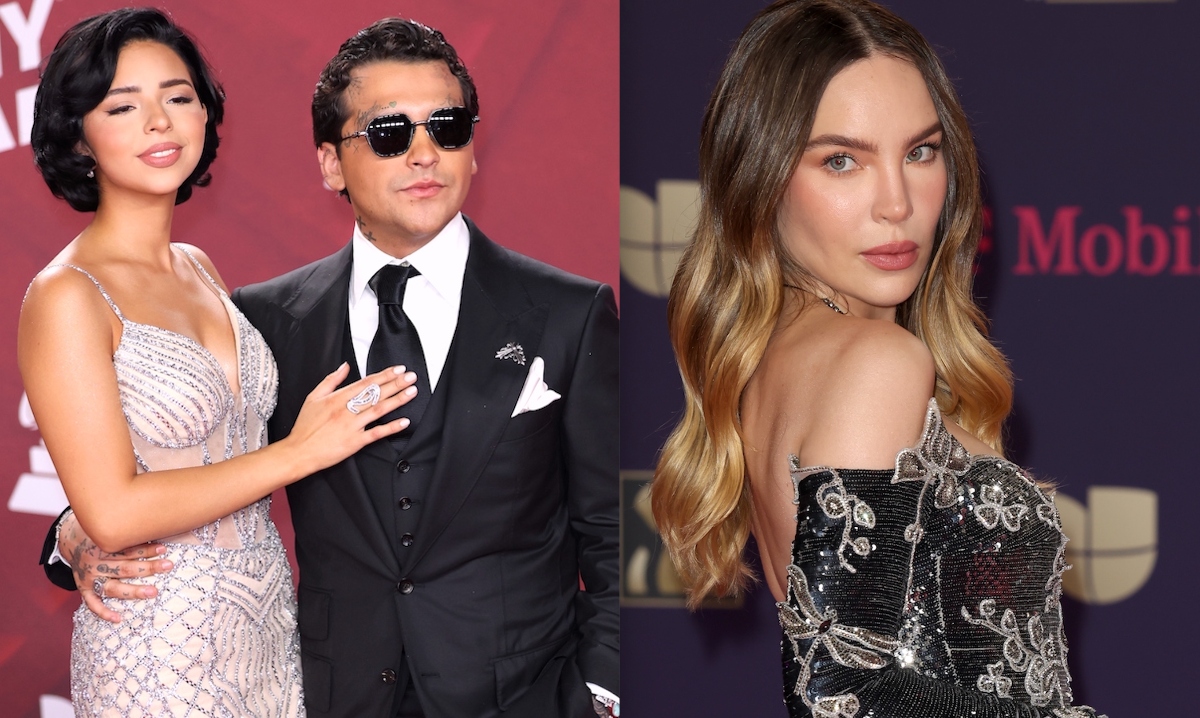 ¿Coincidencia o indirecta? Belinda estrena look muy similar al de Ángela Aguilar