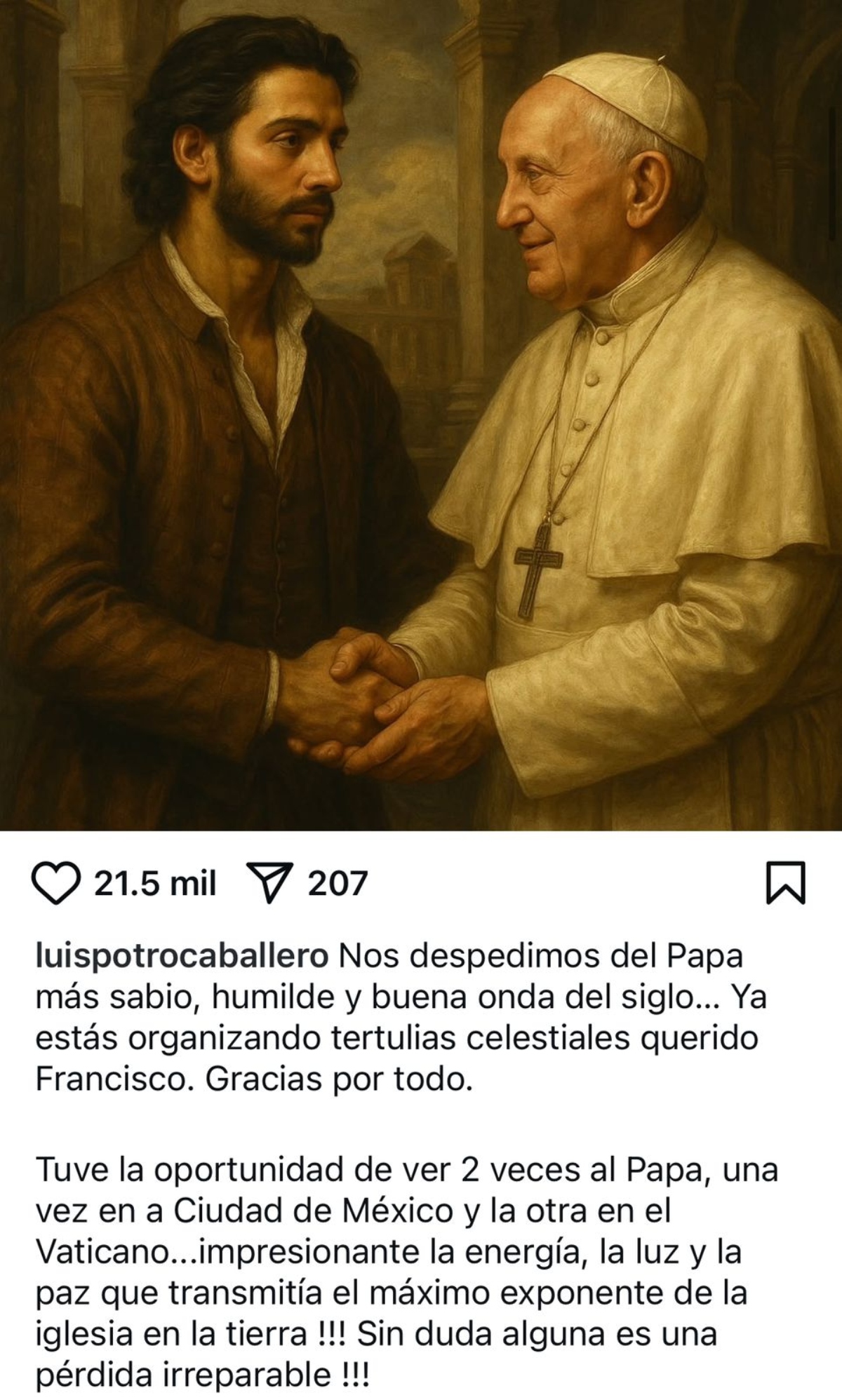 famosos, influencers, Potro Papa