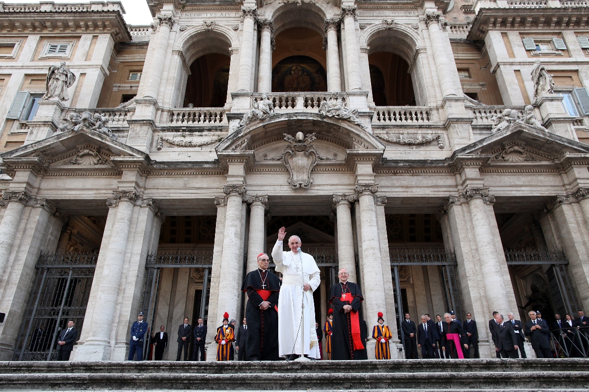 testamento papa Francisco, papa Francisco, Basílica Papal de Santa María la Mayor, QuéOnnda