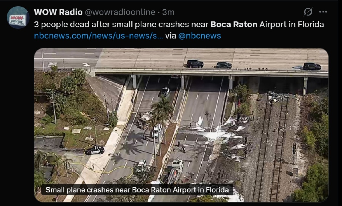 avioneta Boca Ratón
