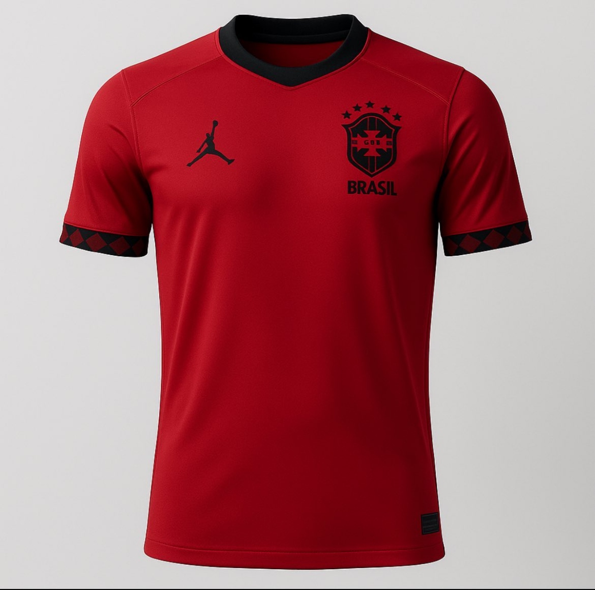 Brasil camiseta roja