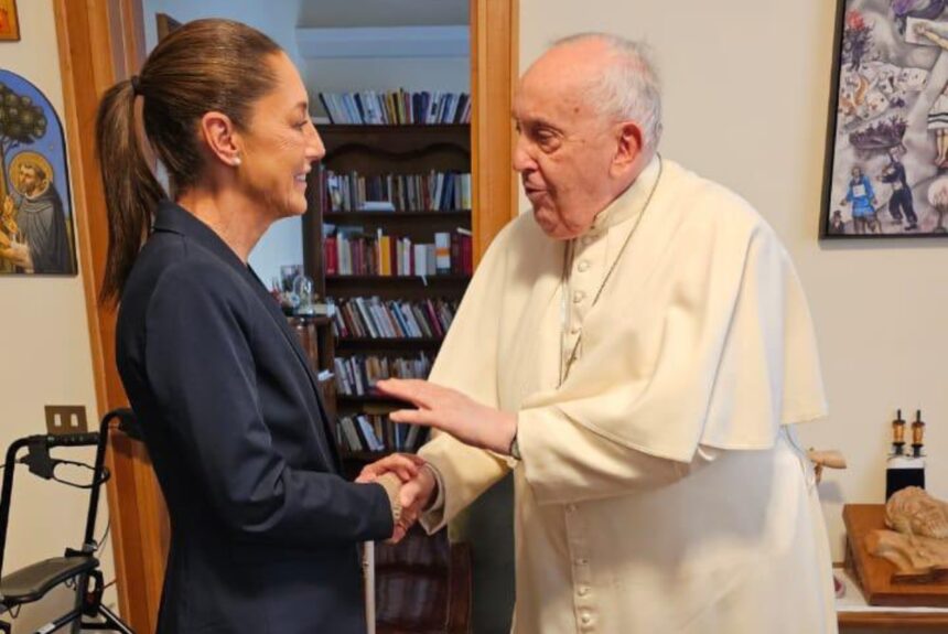 Sheinbaum condolencias papa Francisco, Claudia Sheinbaum, papa Francisco, muere papa Francisco, QuéOnnda
