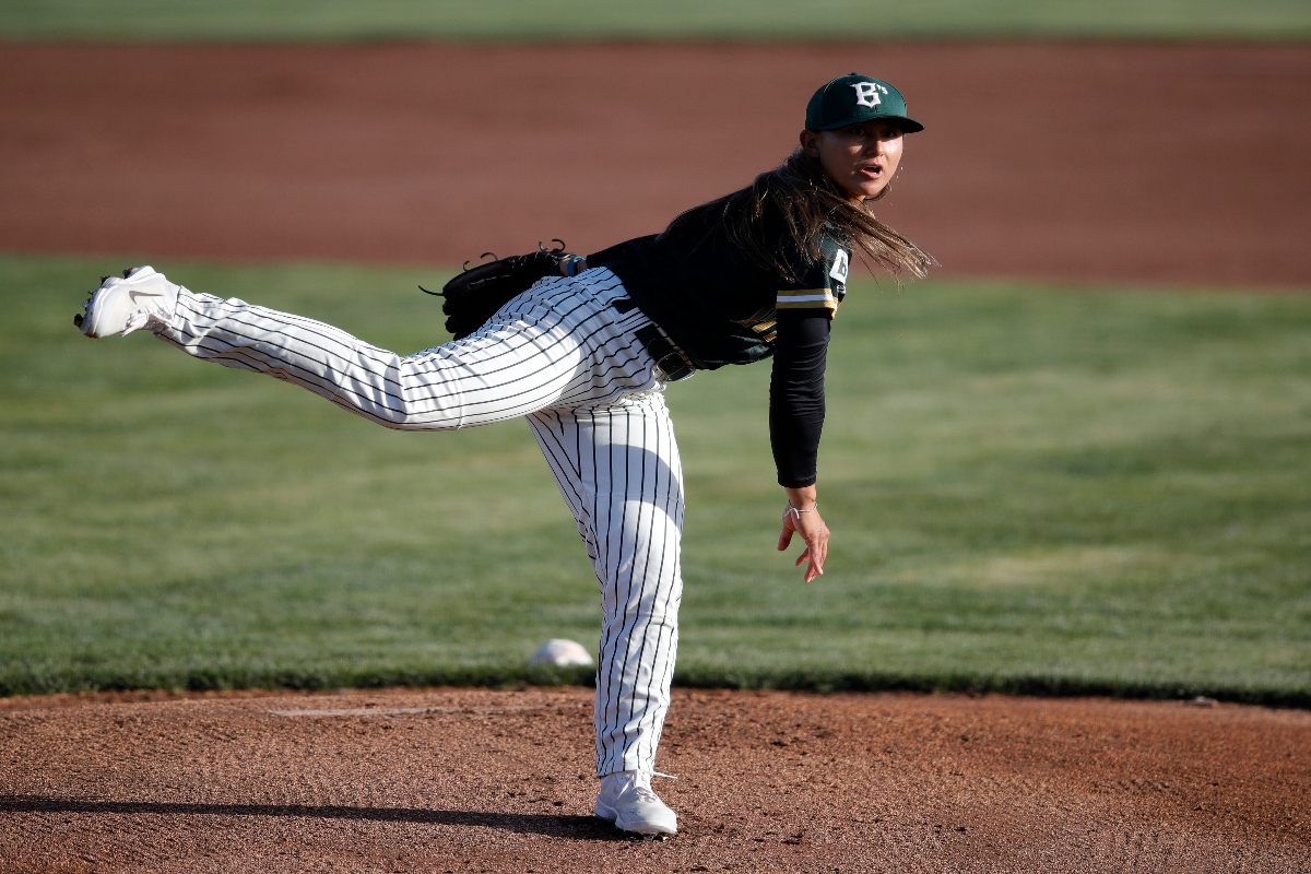 Kelsie Whitmore busca hacer historia en la Liga Mexicana de Béisbol​