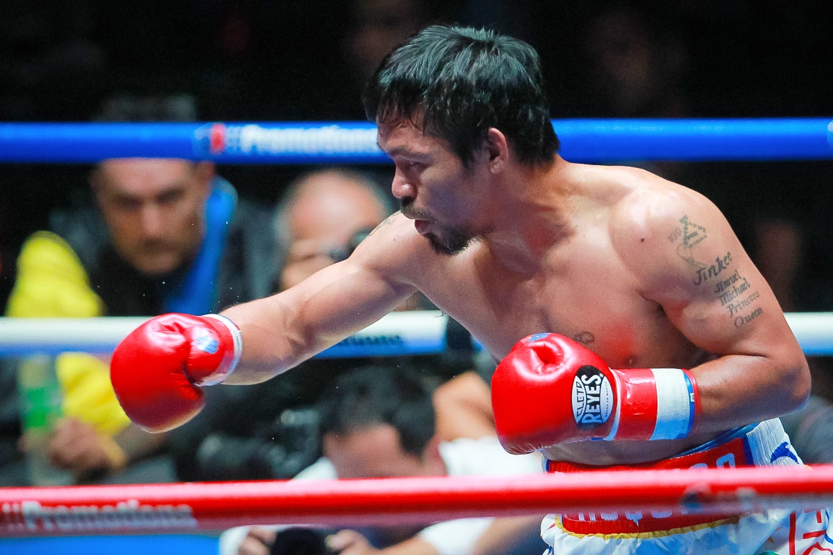 Pacquiao regresaría a los 46 años para pelear por título mundial ante Mario Barrios