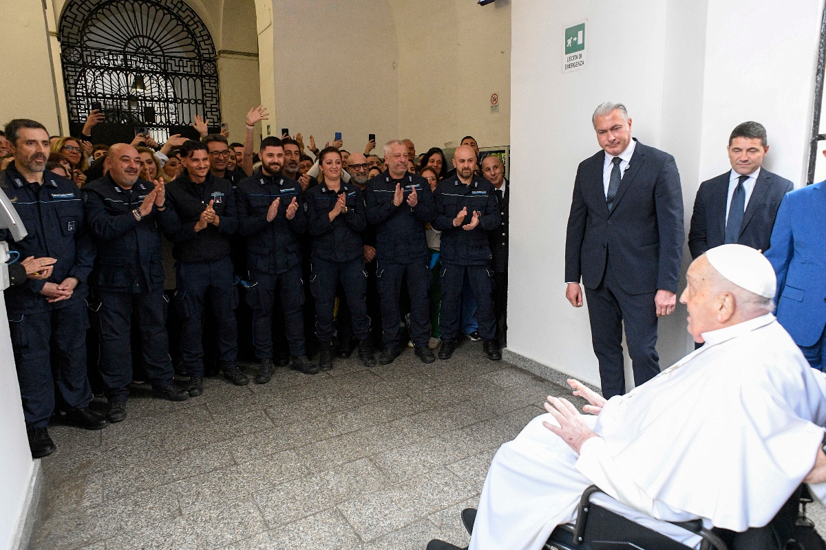 Jueves Santo: Papa Francisco visita una cárcel de Roma