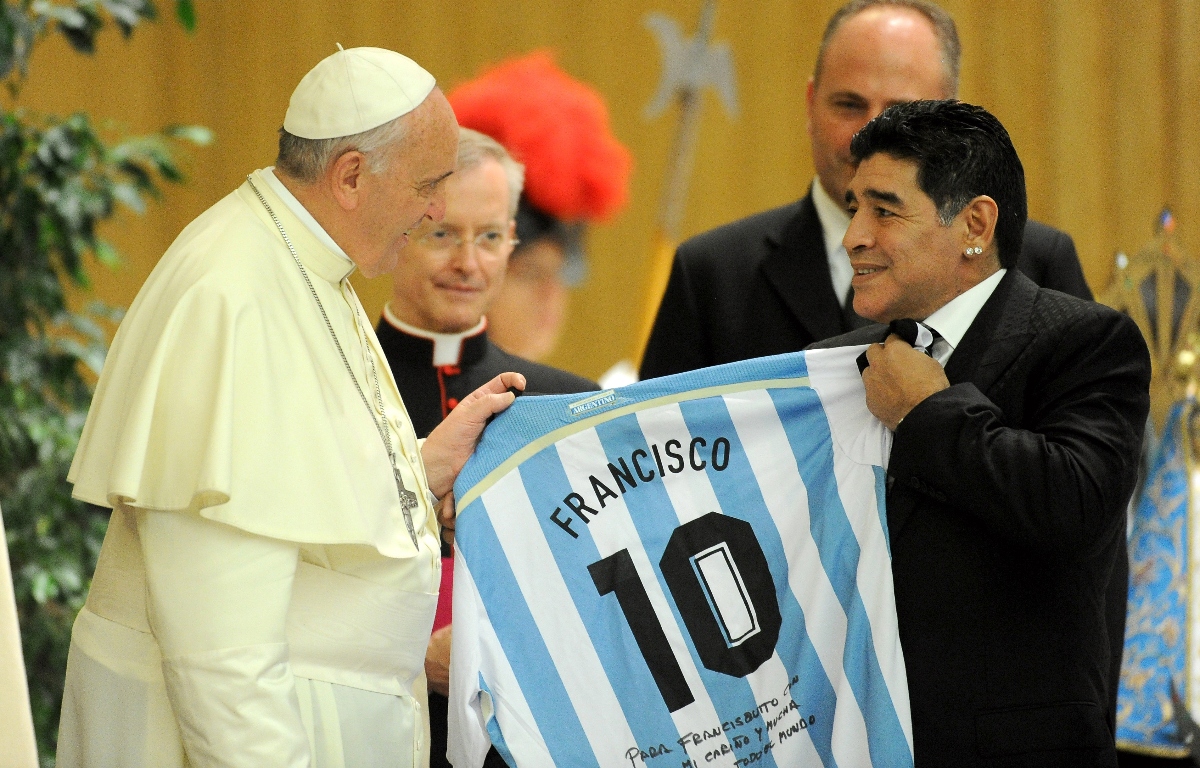 Cuando el papa Francisco eligió a Pelé por encima de Messi y Maradona