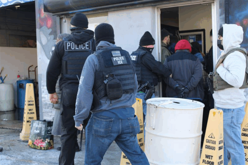Trump labor raids, Trump triplicará redadas trabajo, redadas en centros de trabajo, redadas ICE, QuéOnnda