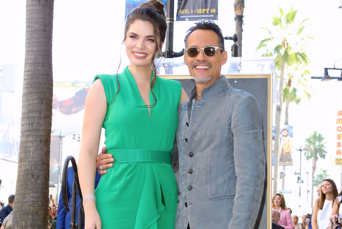Marc Anthony, Nadia Ferreira, famosos