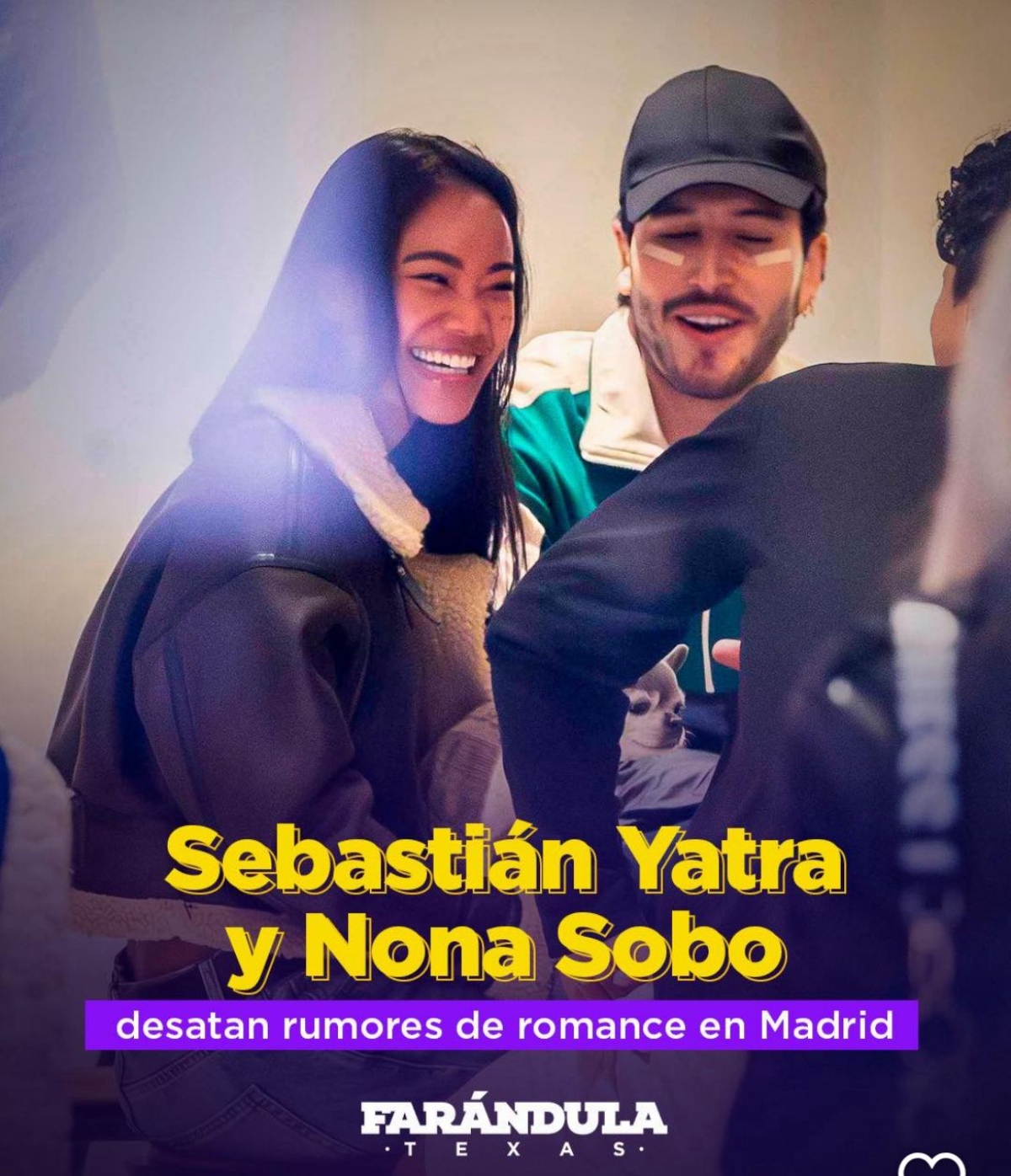 Sebastián Yatra, Nona Sobo, romance