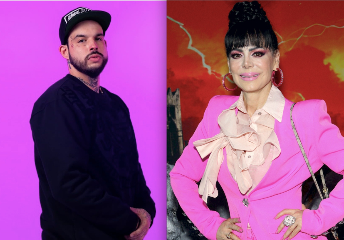 ¡Inesperado momento! Maribel Guardia le da la bendición a Emiliano, hijo de Pepe Aguilar