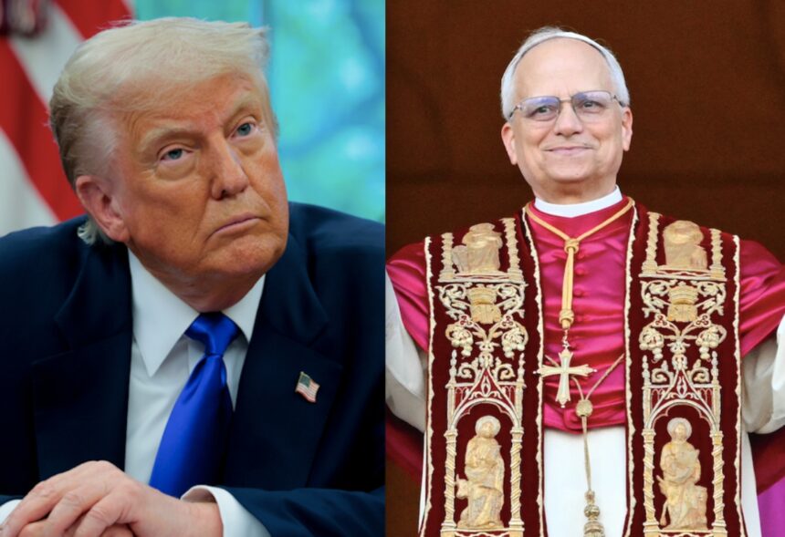 Trump, Papa León XIV, iglesia