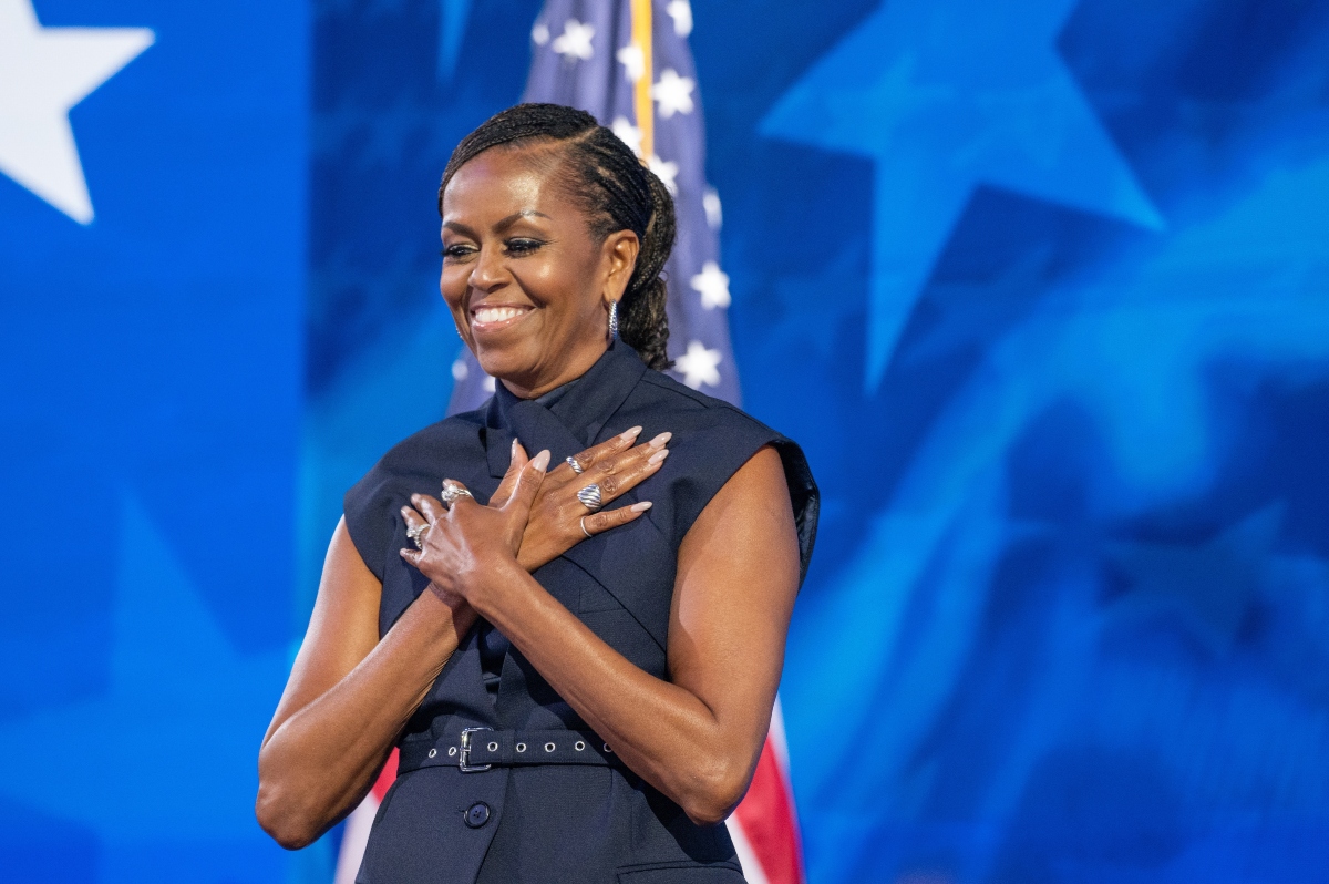 Michelle Obama, famosos, podcast