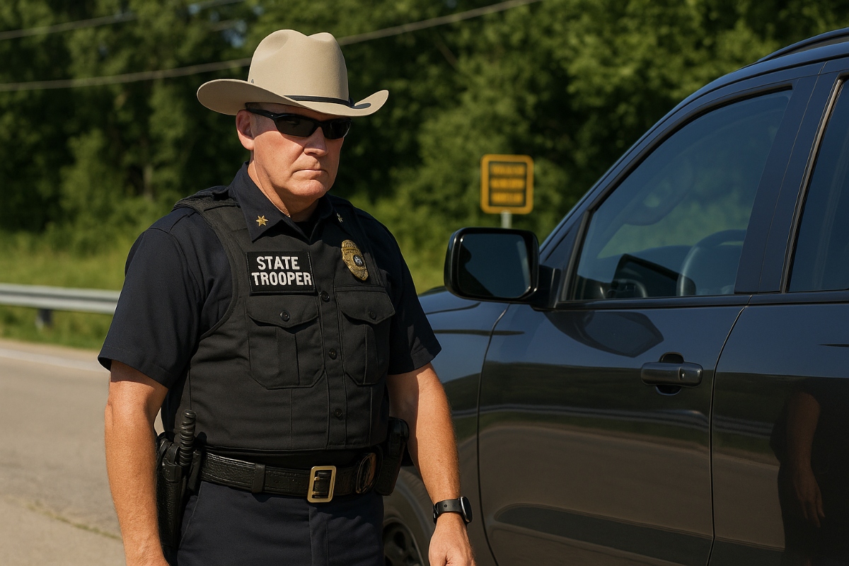 Texas castiga ayuda inmigrantes, State Trooper, Texas, Ley SB4, QuéOnnda