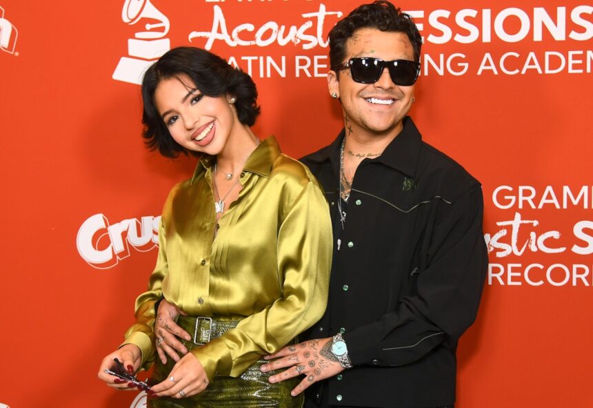Ángela Aguilar, Christian Nodal, música