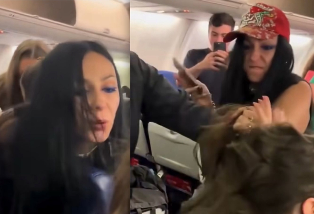 Video viral: Una mujer es arrestada en vuelo de EEUU por insultar y agredir a otra con sobrepeso