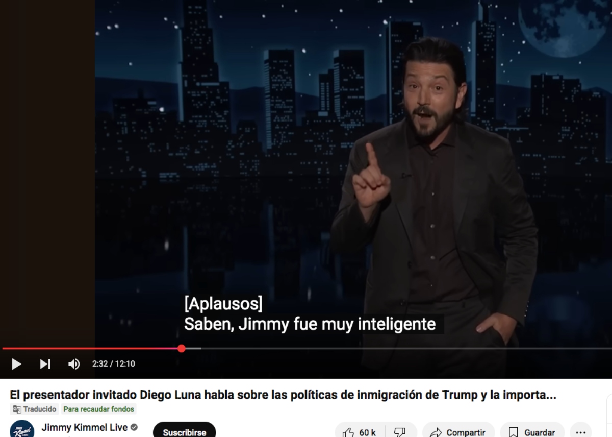 Diego Luna, migrantes