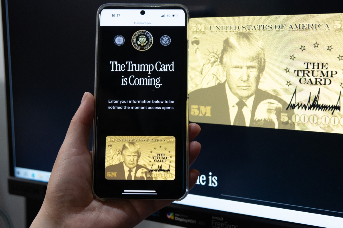visa, tarjeta dorada, Trump