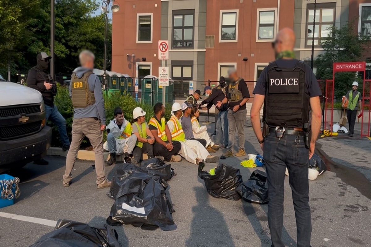 ICE llega a a construcción en Pensilvania y se lleva a mexicanos y venezolanos indocumentados