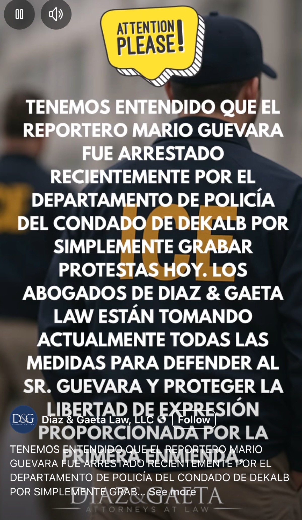Mario Guevara, reportero salvadoreño, protestas contra ICE, redadas migratorias, QuéOnnda