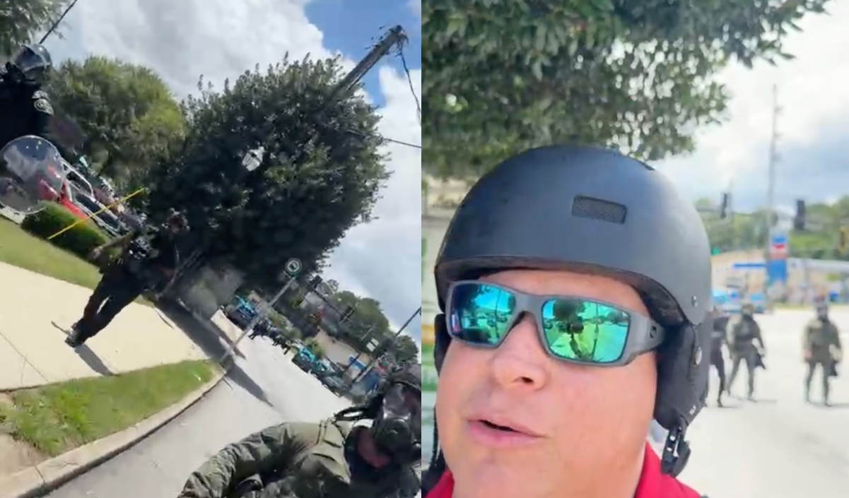 El periodista Mario Guevara es detenido en cobertura de las protestas en Georgia