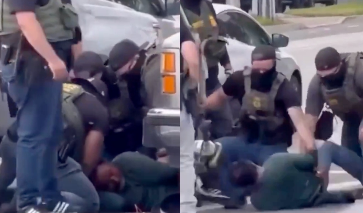 Agentes del CBP golpean brutalmente a jardinero que resultó ser papá de 3 marines estadounidenses
