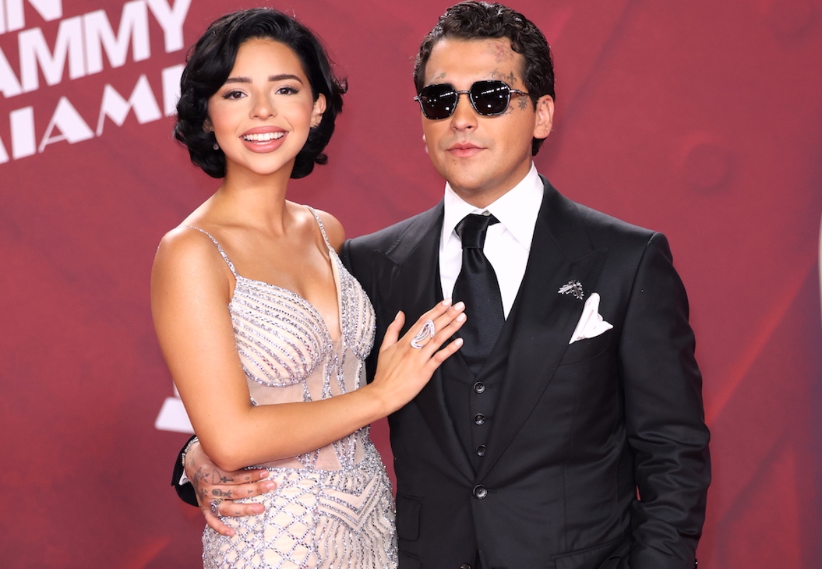 ¡Pura miel! Nodal y Ángela celebran su primer año como esposos