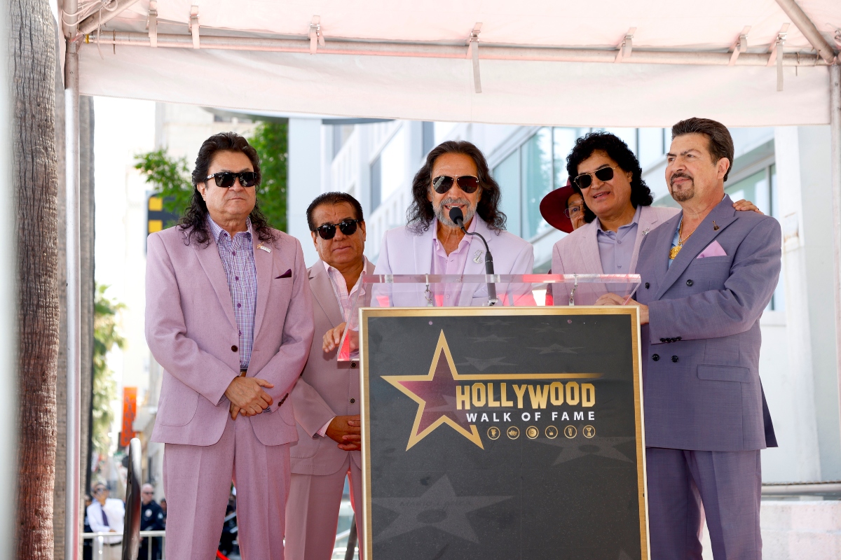 Los Bukis, Paseo de la Fama, música