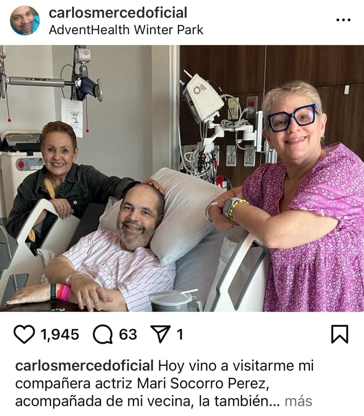 Carlos Merced, famosos, televisión