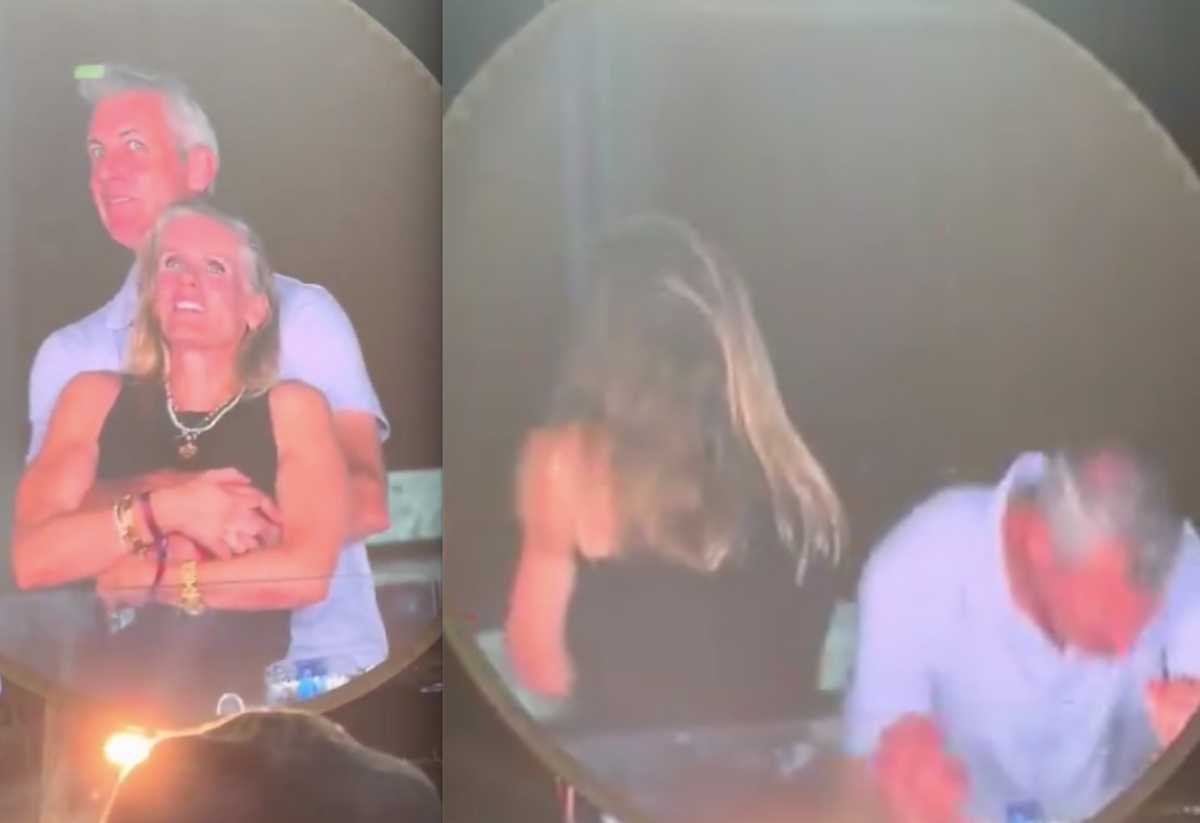 ¡Los sorprenden siendo infieles! En pleno concierto de Coldplay, captan al empresario Andy Byron con su amante
