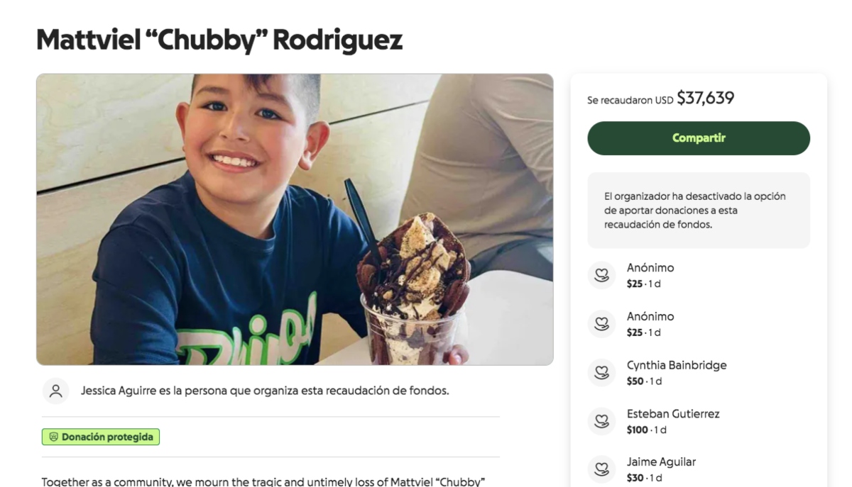 Mattviel “Chubby” Rodriguez, TRAGEDIA