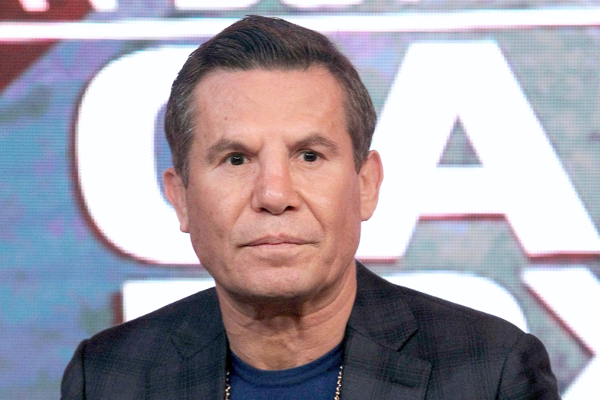 Julio César Chávez se conmueve al hablar del arresto de su hijo