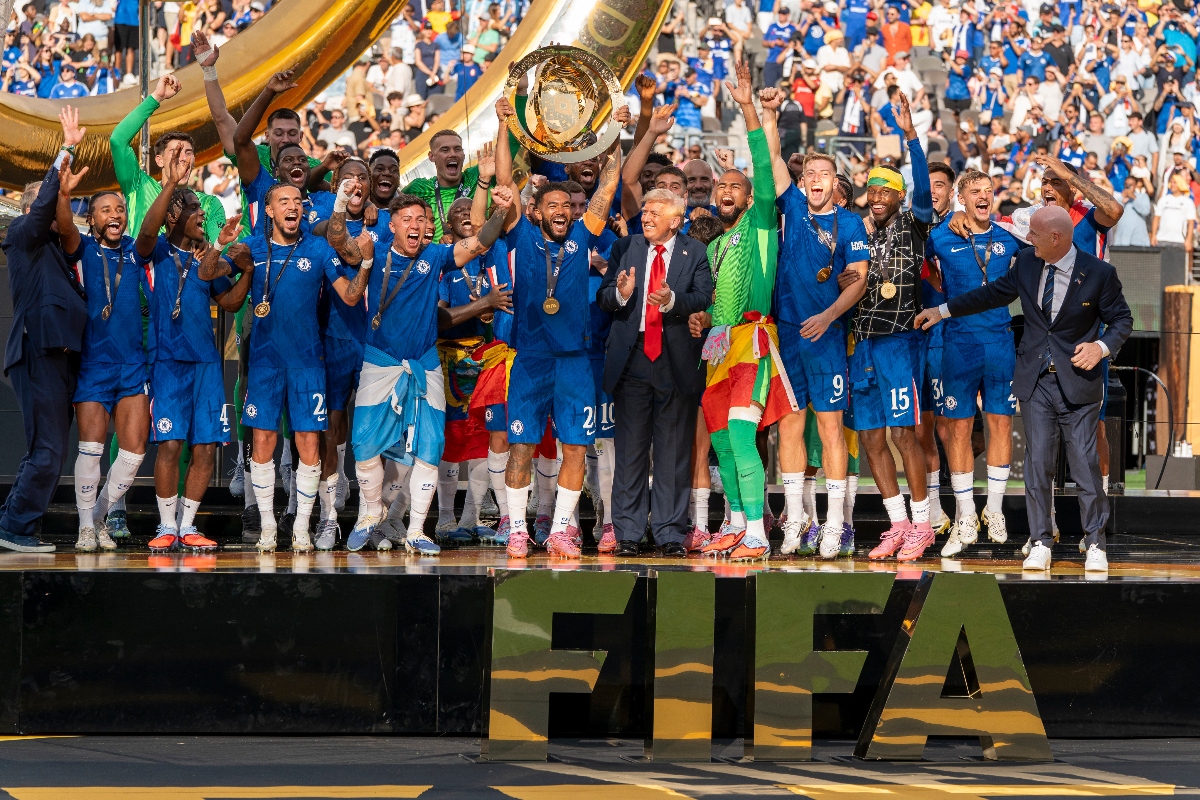 Jugador del Chelsea preguntó por qué Trump estaba celebrando con ellos