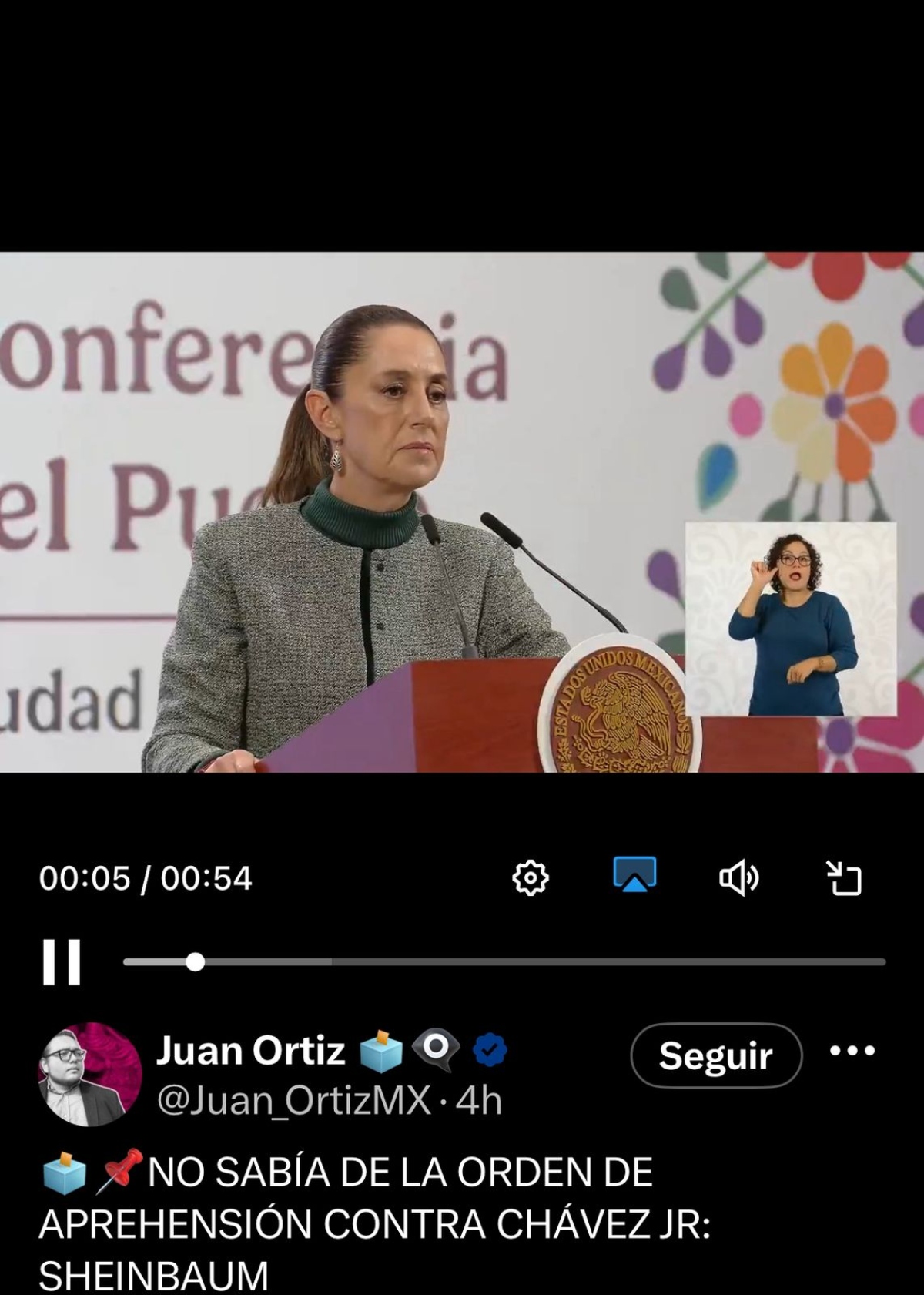 Claudia Sheinbaum, política, Julio César Chávez Jr