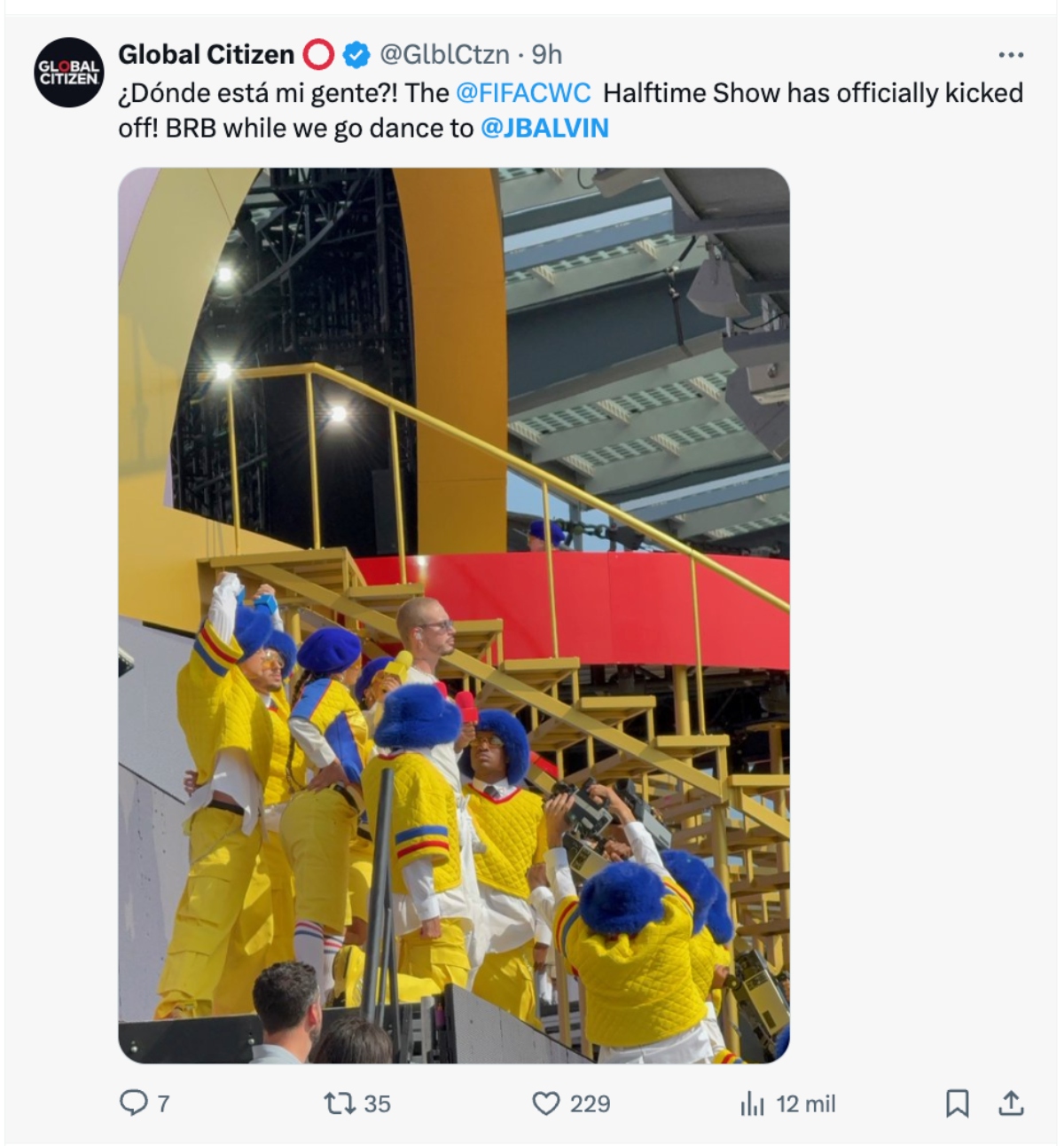 J Balvin Mundial Clubes, J Balvin, Mundial Clubes, show medio tiempo Mundial Clubes, QuéOnnda