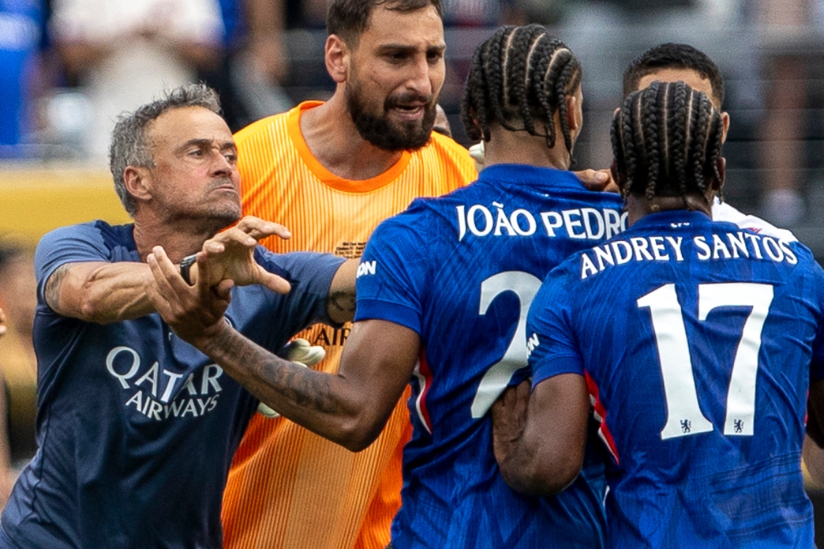 Luis Enrique agrede a Joao Pedro tras perder el Mundial de Clubes contra Chelsea