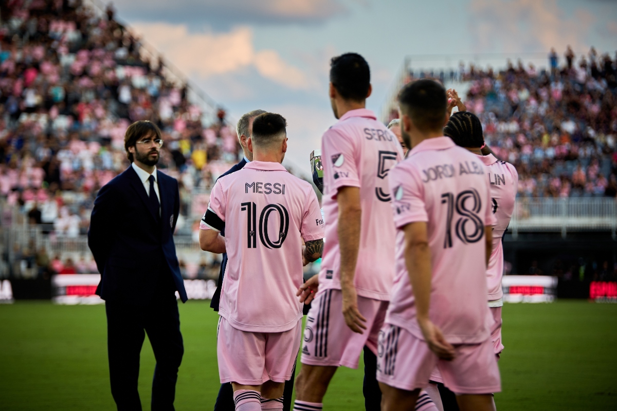 Messi y Alba