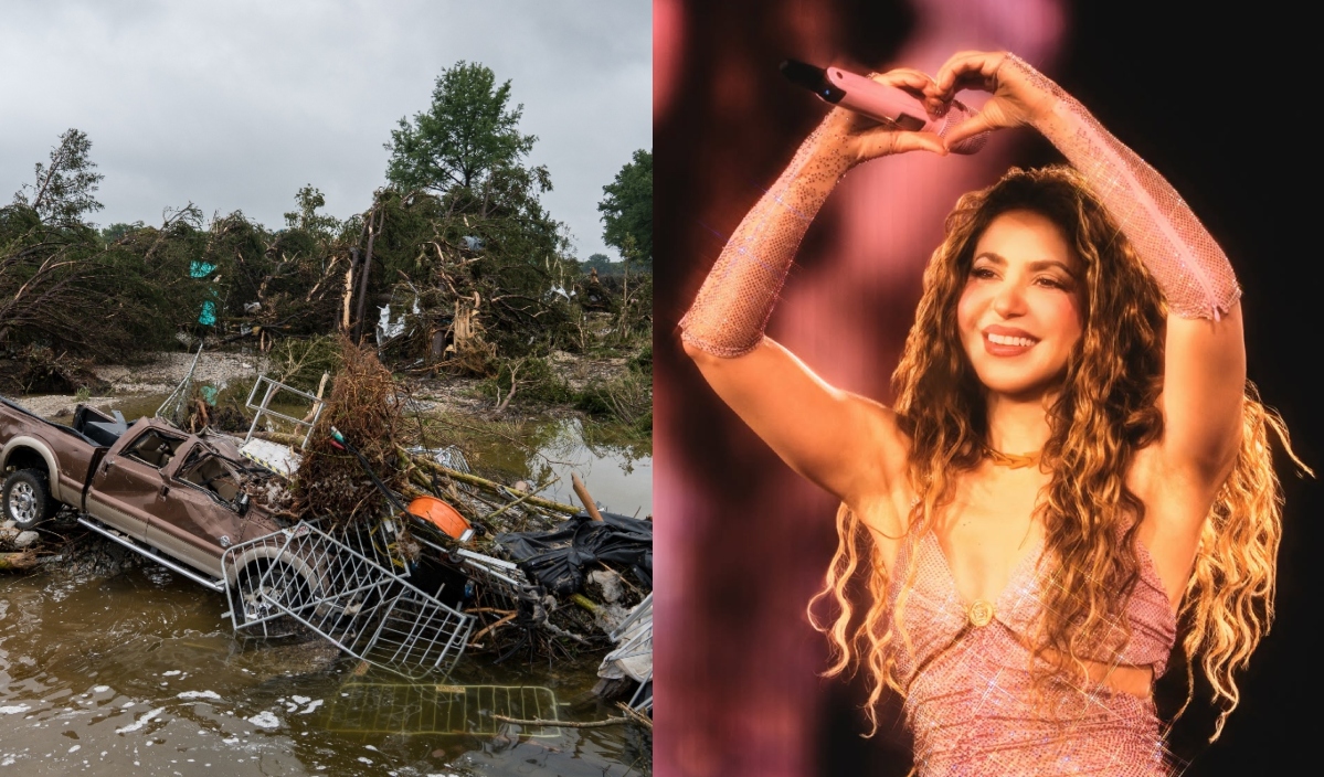 Shakira anuncia donación de entradas tras inundaciones en Texas
