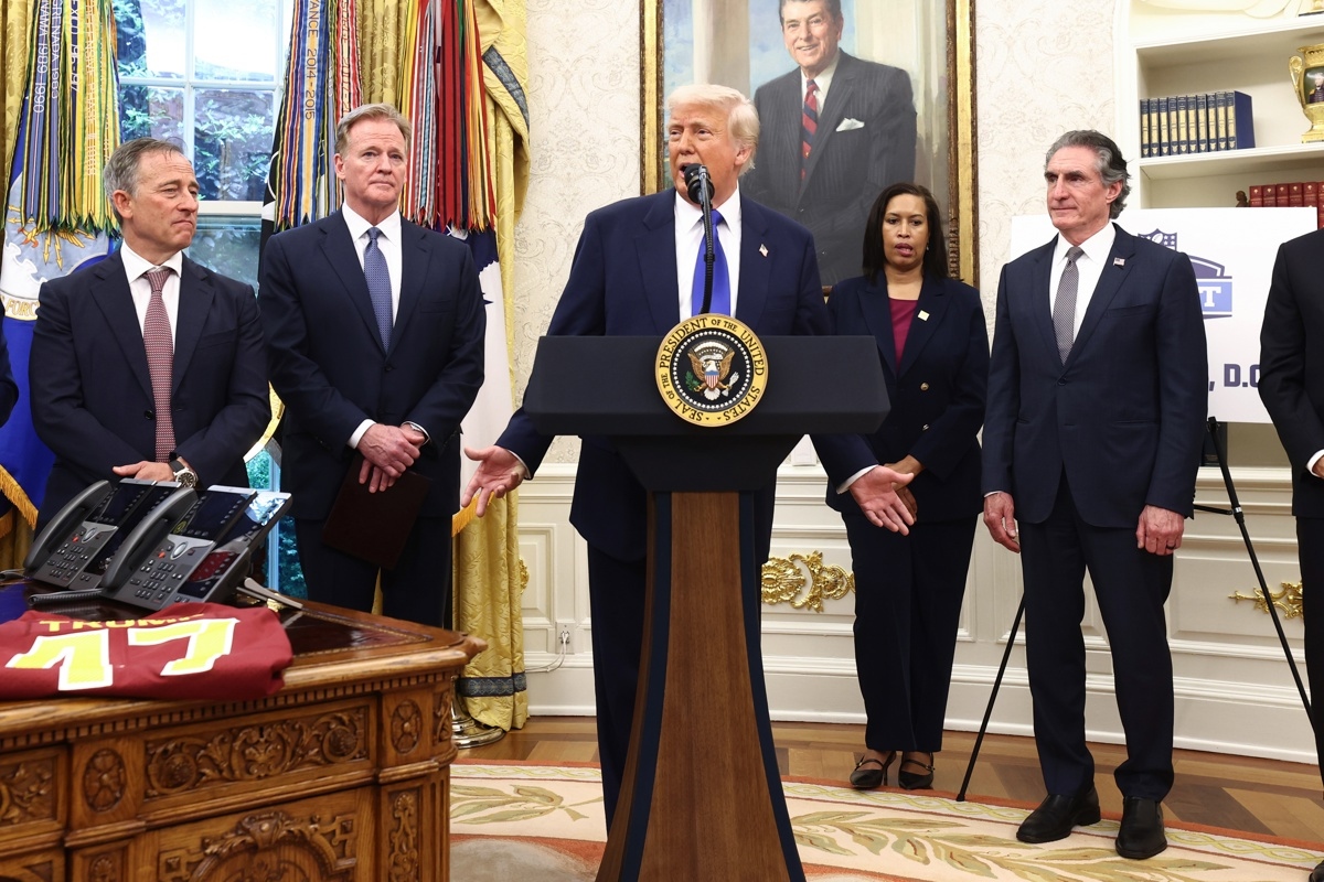 Trump Redskins, Trump, Redskins, Washington Commanders, QuéOnnda
