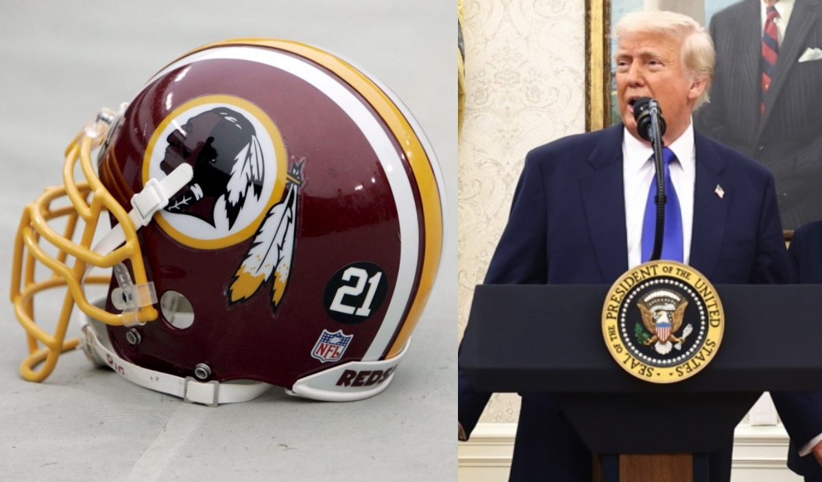 Trump exige a los Washington Commanders que vuelvan a llamarse Redskins